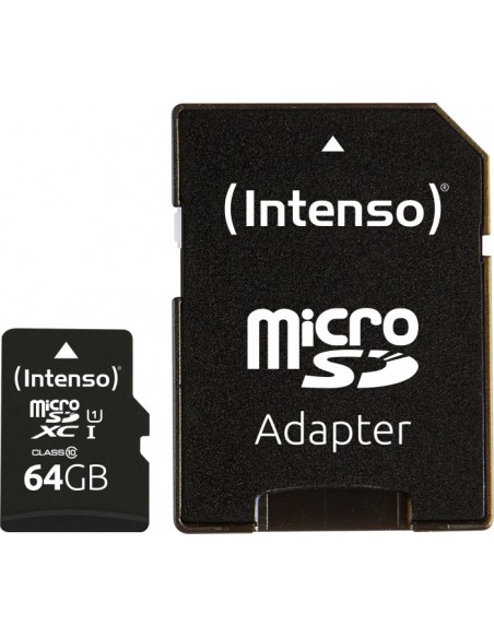 Intenso microSDXC           64GB Class 10 UHS-I U1 Performance