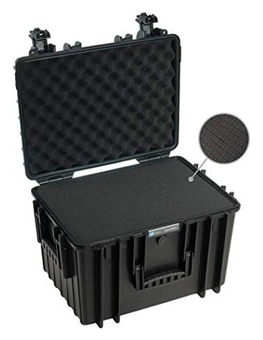 B-W Outdoor Case 5500 with pre-cut foam (SI) black