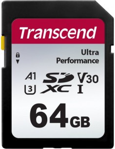 Transcend SDXC 340S         64GB Class 10 UHS-I U3 A2 V30