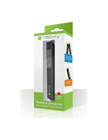 Techly ITC-LASER26 wireless presenter RF Black
