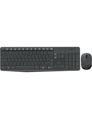 Logitech MK235 keyboard RF Wireless QWERTY US International Grey