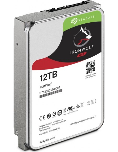 Seagate NAS HDD IronWolf 3.5" 12000 GB Serial ATA III