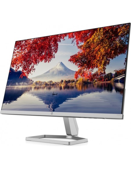 HP M24f FHD Monitor 60.5 cm (23.8") 1920 x 1080 pixels Full HD Black, Silver