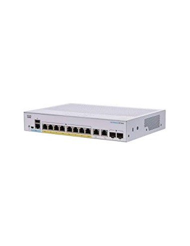 Cisco CBS250-8P-E-2G-EU network switch Managed L2/L3 Gigabit Ethernet (10/100/1000) Silver