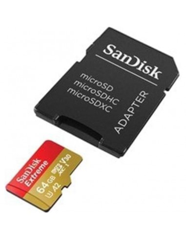 Extreme 64GB microSDXC, memory card