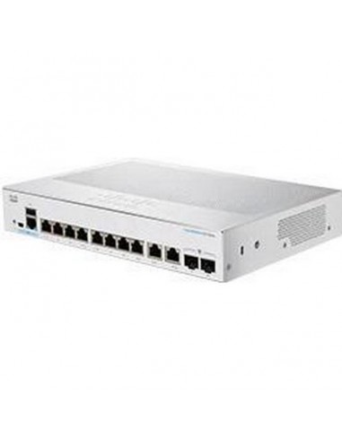 Cisco CBS250-8T-E-2G-EU network switch Managed L2/L3 Gigabit Ethernet (10/100/1000) Silver