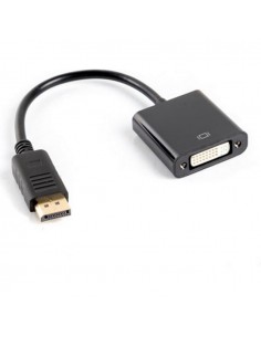 Lanberg AD-0007-BK video cable adapter 0.1 m DisplayPort...