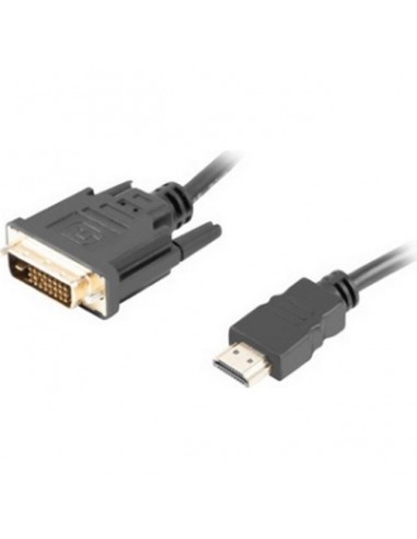 Lanberg CA-HDDV-20CU-0018-BK video cable adapter 1.8 m HDMI Type A (Standard) DVI-D Black