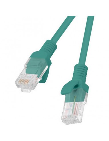 LANBERG PATCHCORD UTP CAT.5E 1.5M GREEN PCU5-10CC-0150-G