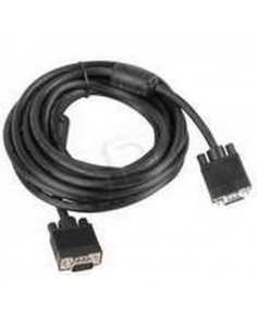 Lanberg CA-VGAC-10CC-0050-B VGA cable 5 m VGA (D-Sub) Black