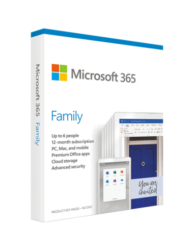 Microsoft 365 Family 1 x license Subscription Polish 1 year(s)