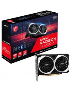 MSI RADEON RX 6500 XT MECH 2X 4G OC graphics card AMD 4...