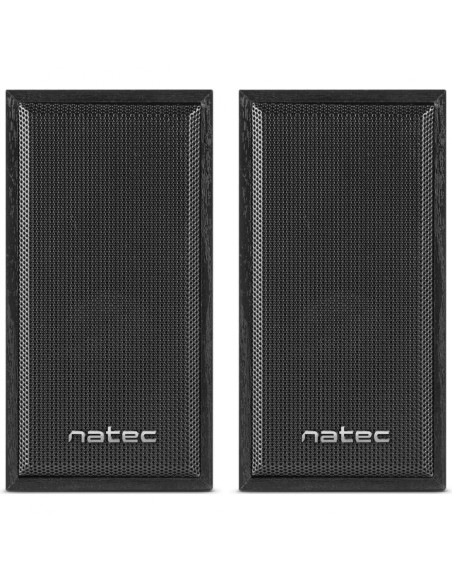 NATEC Speakers 2.0 Panther 6W RMS Black