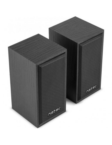 NATEC Speakers 2.0 Panther 6W RMS Black