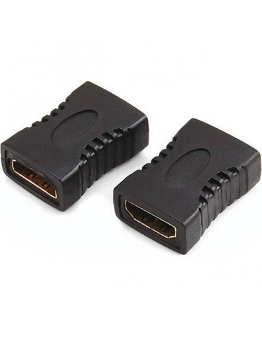 SAVIO HDMI (F) – HDMI (F) – Adapter, straight, barrel CL-111 Black