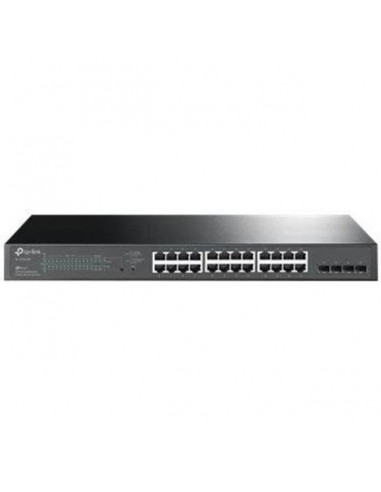 TP-LINK JetStream 28-Port Gigabit Smart PoE Switch with 24-Port PoE+