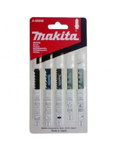 Makita A-86898 Jigsaw Blade Assortment A