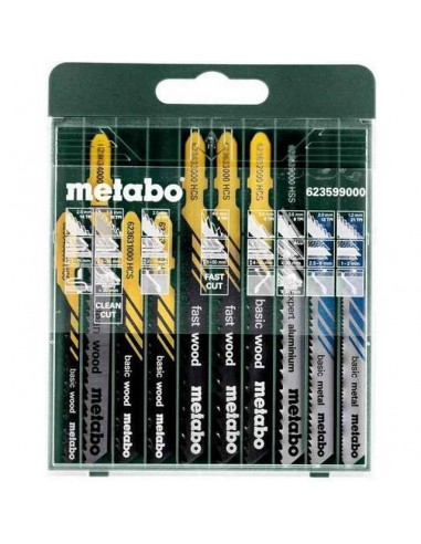 Metabo Jigsaw Blade Assortment 10-piece