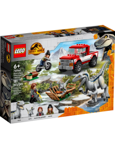 LEGO Jurassic 76946        Blue and Beta Velociraptor...