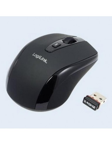 LogiLink Wireless Optical Mini Mouse, 2,4GHz, black (ID0031)