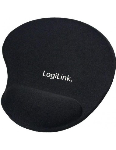 LogiLink MouseWith Silikon Gel Palm Rest, Black (ID0027)