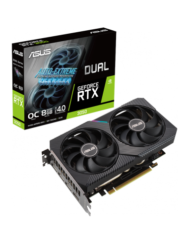 Asus GeForce® RTX 3050 8GB DUAL OC LHR (90YV0HH0-M0NA00)