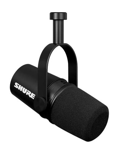 Shure MV7X Dynamic Podcast Microphone XLR black
