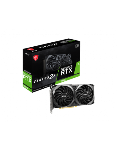 MSI GeForce RTX 3050 VENTUS 2X 8G OC NVIDIA 8 GB GDDR6