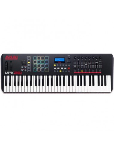 AKAI MPK 261 Control keyboard Pad controller MIDI USB RGB Black