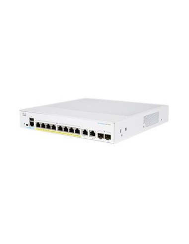 Cisco CBS350-8FP-E-2G-EU network switch Managed L2 / L3 Gigabit Ethernet (10/100/1000) Silver