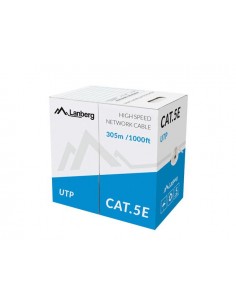 Lanberg LCU5-10CC-0305-BK networking cable Black 305 m...