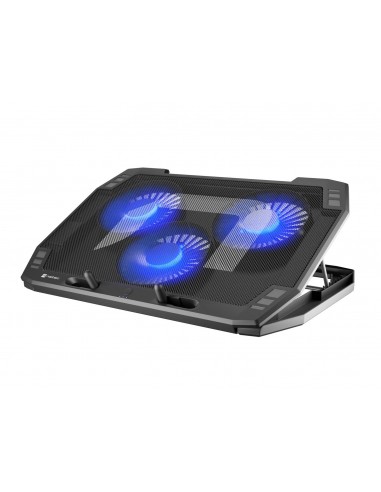 NATEC Laptop Cooling Pad Oriole 15.6-17.3inch LED notebook cooling pad 43.9 cm (17.3 ")