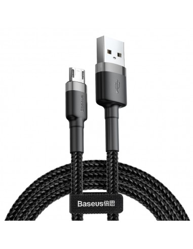 Baseus CAMKLF-AG1 USB cable 0.5 m USB A Micro-USB B Black