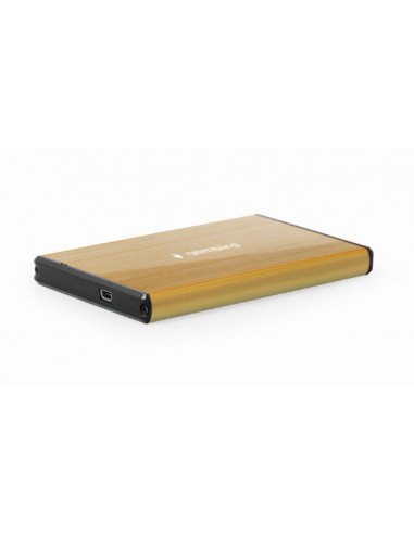 Gembird EE2-U3S-3-GL storage drive enclosure HDD enclosure Gold 2.5 "