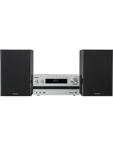 Kenwood M-918DAB-H home audio system Home audio micro system 10 W Aluminum, Black