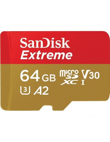 SanDisk Extreme 64 GB MicroSDXC UHS-I Class 10