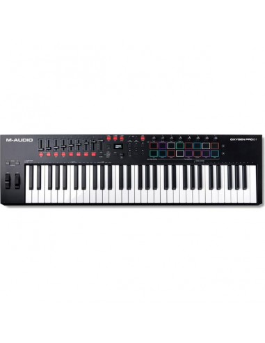 M-AUDIO Oxygen Pro 61 MIDI keyboard 61 keys USB