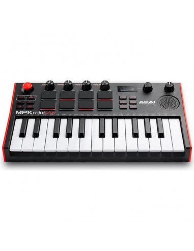 AKAI MPK Mini Play MK3 Control keyboard Pad controller MIDI USB Black, Red