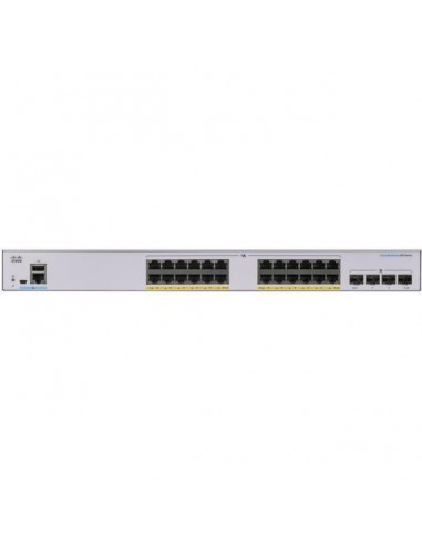 Cisco CBS250-24P-4G-EU network switch Managed L2 / L3 Gigabit Ethernet (10/100/1000) Silver