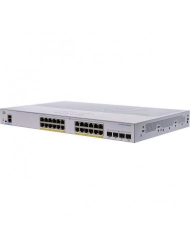 Cisco CBS350-24P-4X-EU network switch Managed L2 / L3 Gigabit Ethernet (10/100/1000) Silver