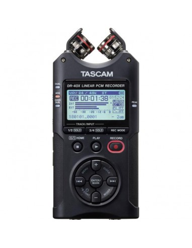 Tascam DR-40X dictaphone Flash card Black
