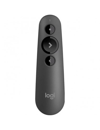 Logitech R500 Laser Presentation Remote wireless presenter Bluetooth / RF Gray