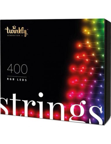 TWINKLY Strings 400 Special Edition (TWS400SPP-BEU) Smart Christmas tree lights 400 LED RGB + W 32 m