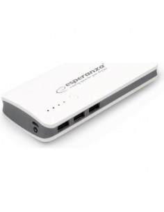 Esperanza EMP106WE Radium power bank Grey,White 8000 mAh