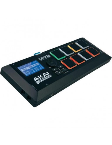 AKAI MPX8 Mobile sample player SD SDHC USB MIDI Black