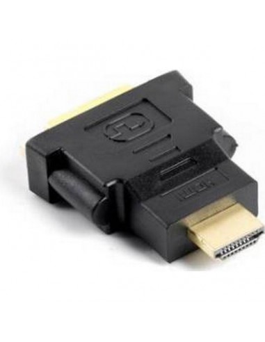 Lanberg AD-0014-BK cable gender changer HDMI DVI-D (F) (24 + 5) Black