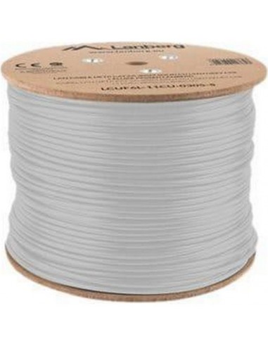 LANBERG CABLE UFTP CAT. 6A 305M WIRE CU LSZH GRAY