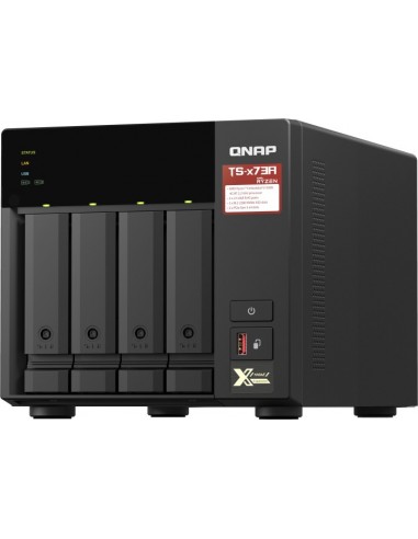 QNAP TS-473A NAS Tower Ethernet LAN Black V1500B