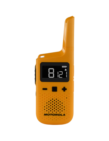 Motorola T72 walkie talkie 16 channels, yellow