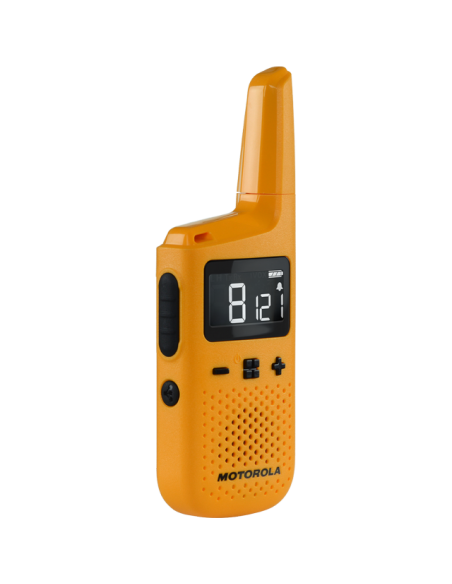 Motorola T72 walkie talkie 16 channels, yellow